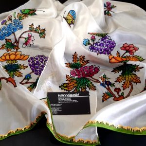 Herendi Viktória mintás selyemsál